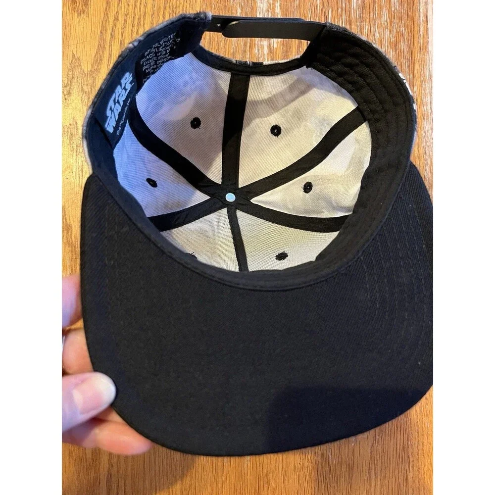 Star Wars Graphic Design Youth SnapBack Hat Black/White